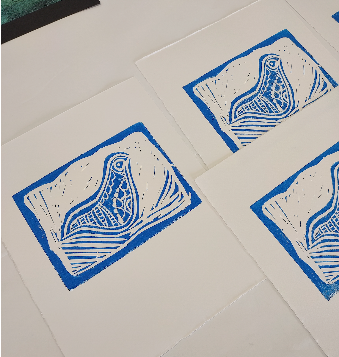 Wed, April 7 & 14 Linocut Printmaking 12+