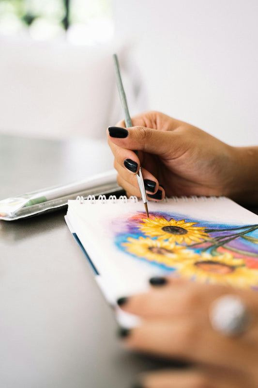 Watercolor Sunflowers 12+