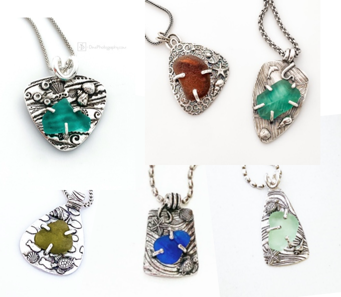 Setting Beach Treasures in Sterling Silver 13+