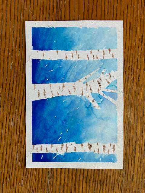 Dec 20: Family Studio Winter Watercolors (Members Only)