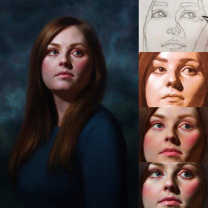 Intro to Portrait Painting: 4 sessions 14+
