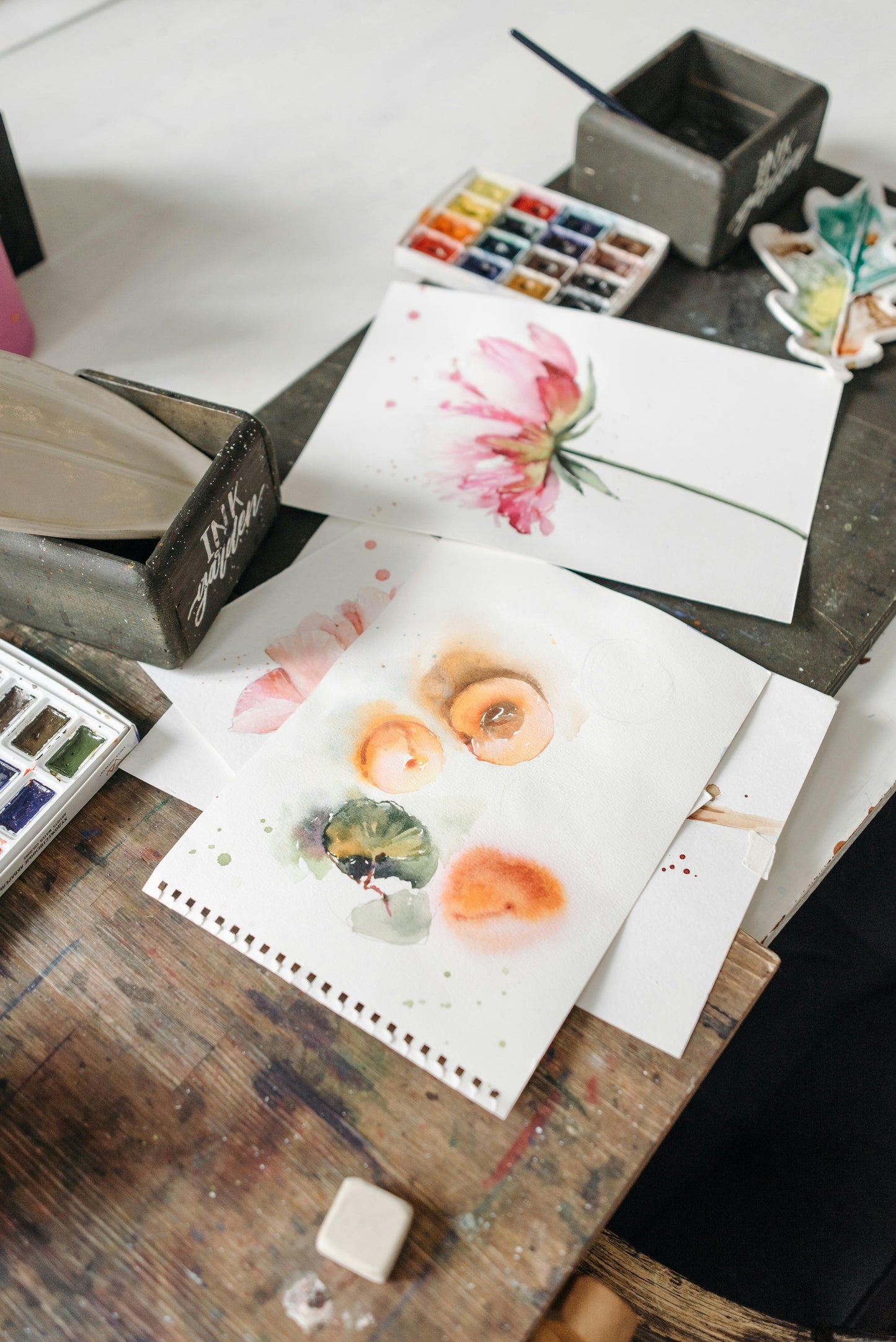 Intro to Watercolor Summer Camp Ages 14-18