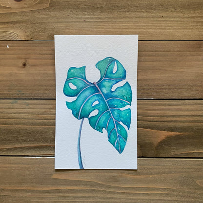 Watercolor Monsteras 12+