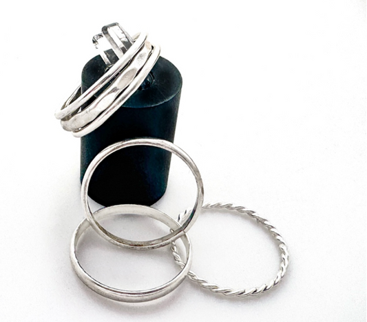 Skinny Stack Rings 13+