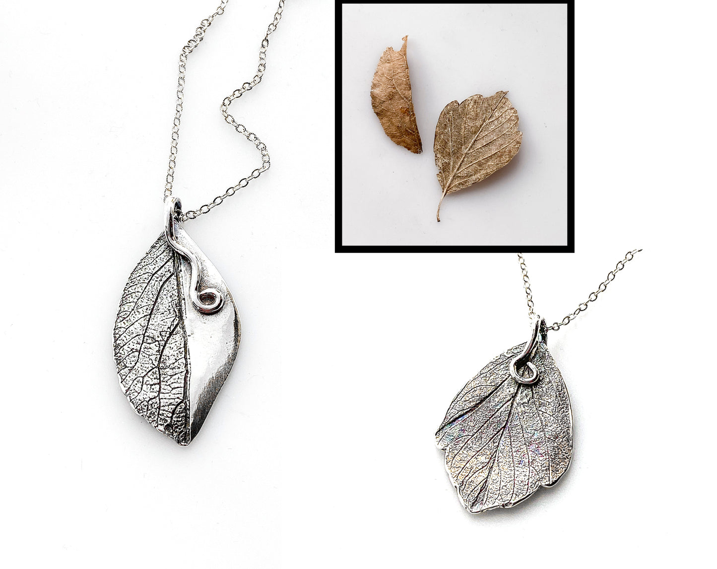 Crazy Cool Leaf Pendant 13+