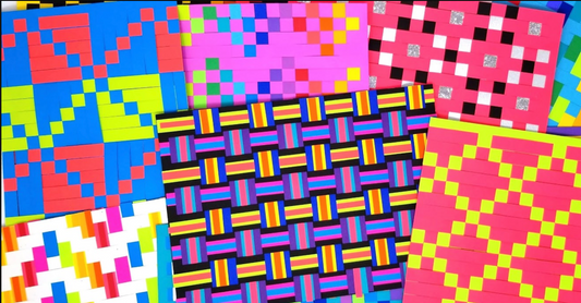 Sun, Mar 22 | Family Studio Woven Wonders Paper Weaving (MEMBERS)