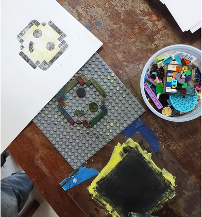 LEGO Printmaking (All ages)