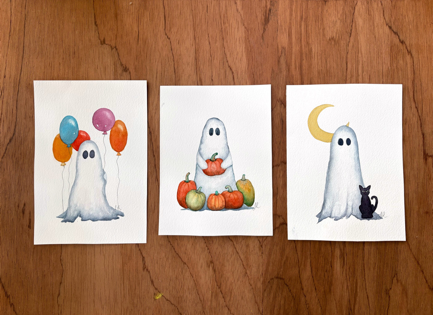 Sat, Oct 8 | Watercolor Whimsical Ghosts