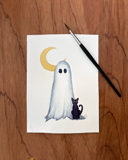 Sat, Oct 8 | Watercolor Whimsical Ghosts