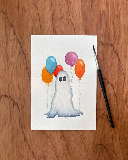 Sat, Oct 8 | Watercolor Whimsical Ghosts