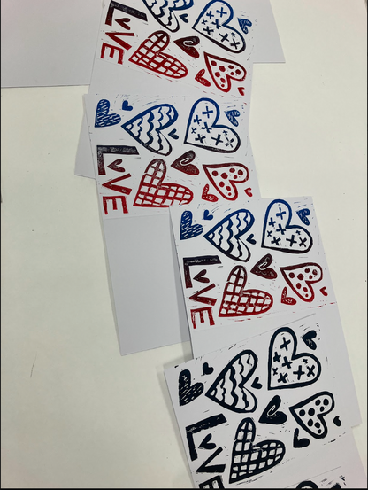 Wed, Dec 2 | Holiday Card Linocuts