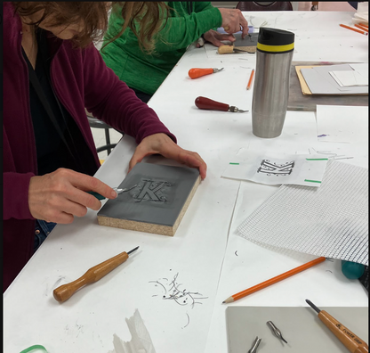 Wed, Dec 2 | Holiday Card Linocuts