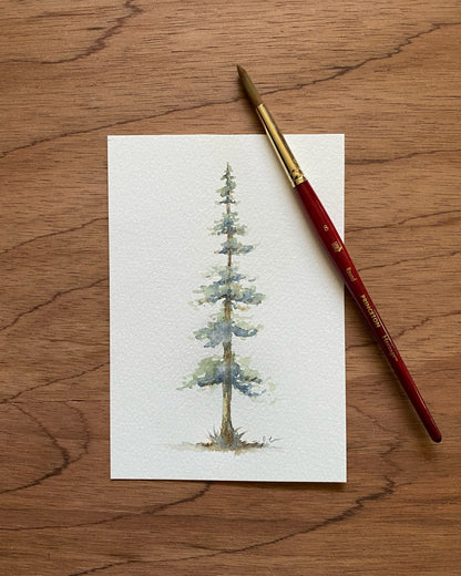 Thurs Feb.11 | Watercolor Trees 12+