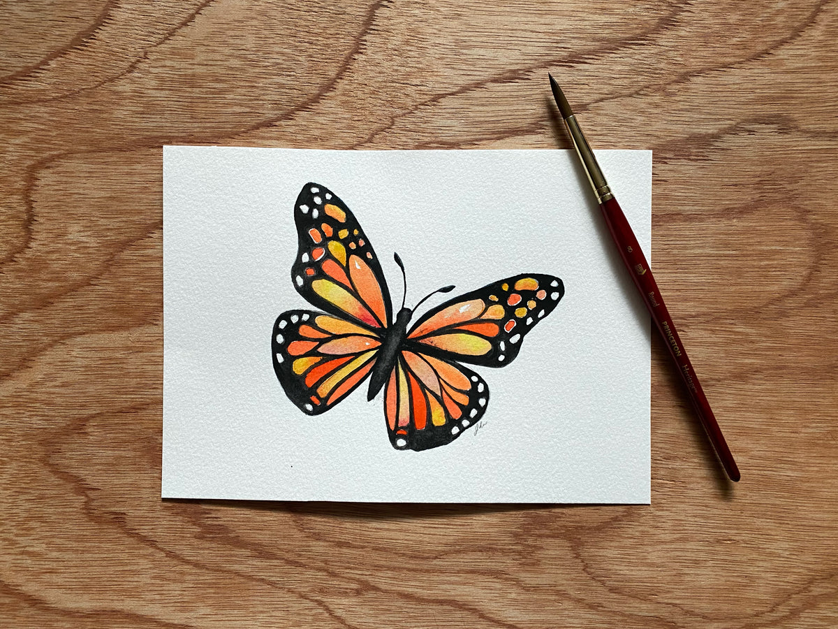 Thurs March 18 | Watercolor Butterflies 12+
