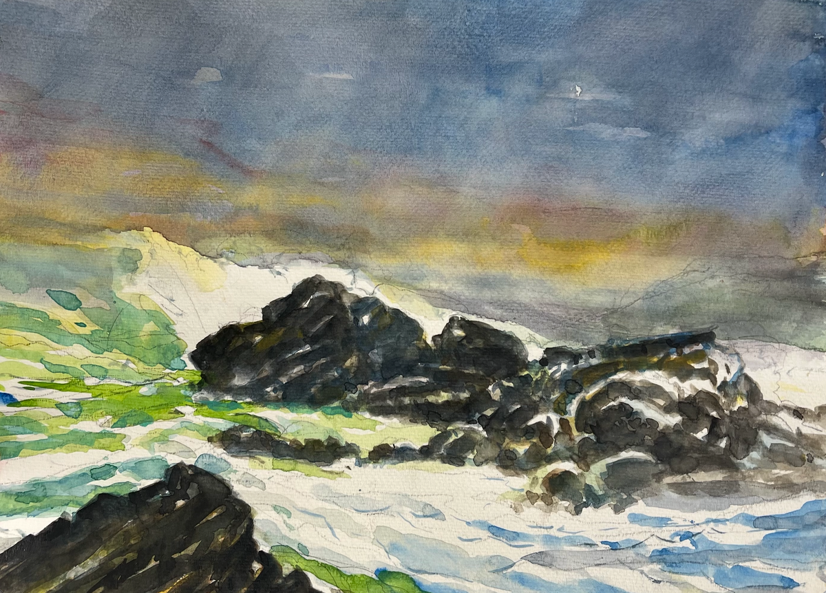 Tues. Feb. 16 | Watercolor Seascapes 12+
