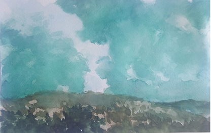 Tues. April 20 | Watercolor Clouds 12+