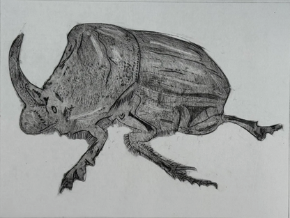 Thursdays March 4 & 11 |  Drypoint Pet Portraits 12+