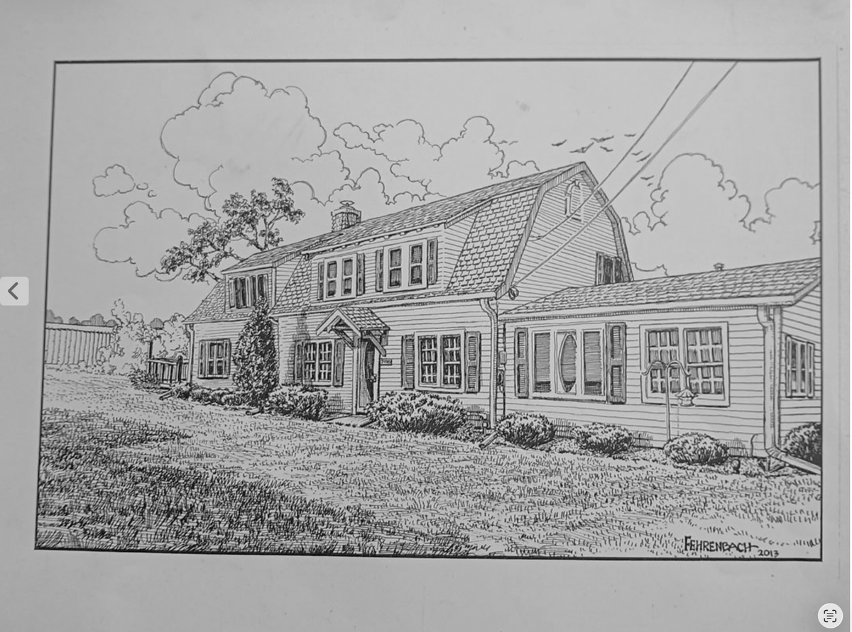 Tuesdays March 30 & April 6 | Draw Your Home Pen & Ink 12+