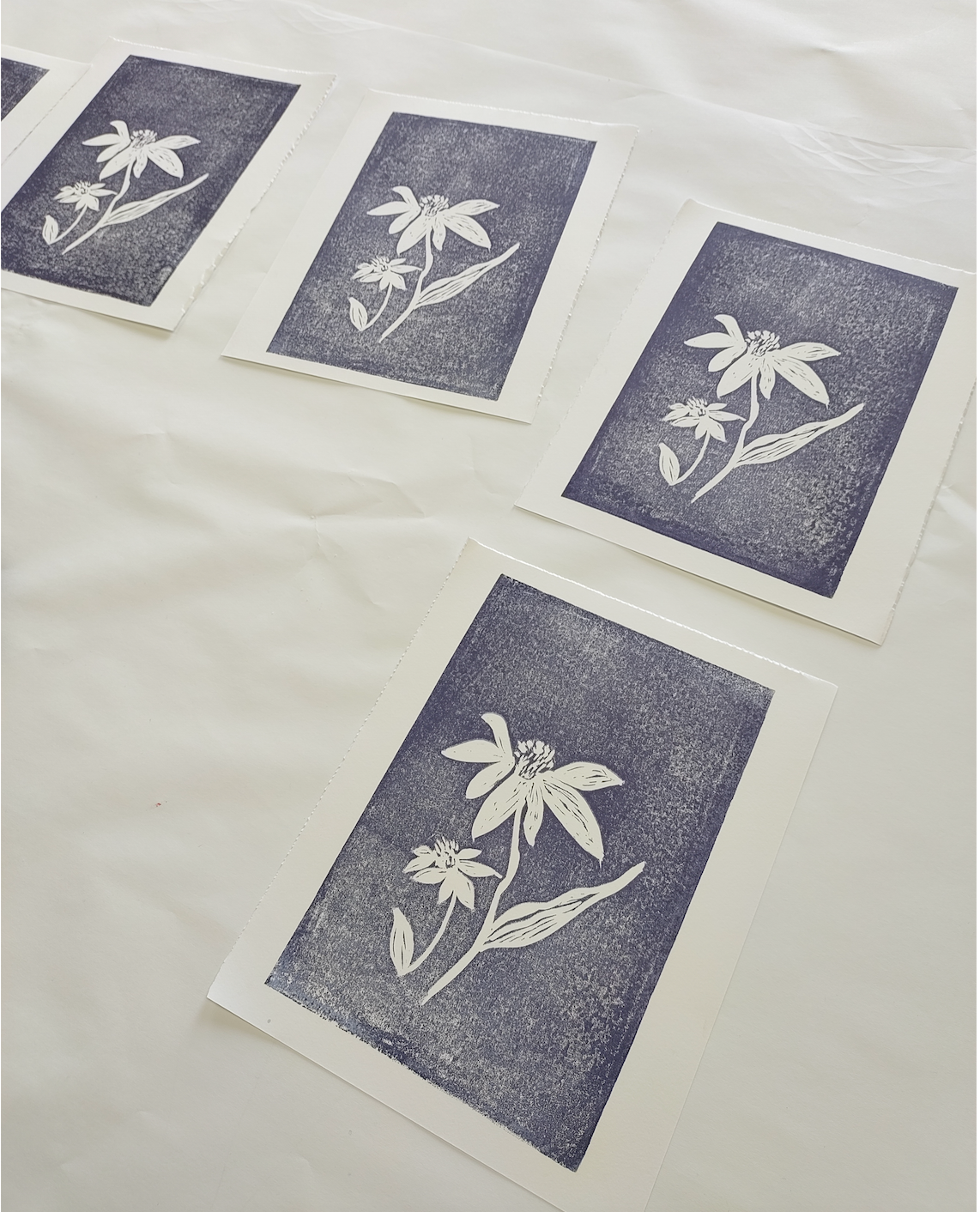 Wed, April 7 & 14 Linocut Printmaking 12+