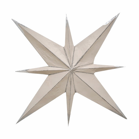 Large Gold Papier-Mâché Star 10-6-25