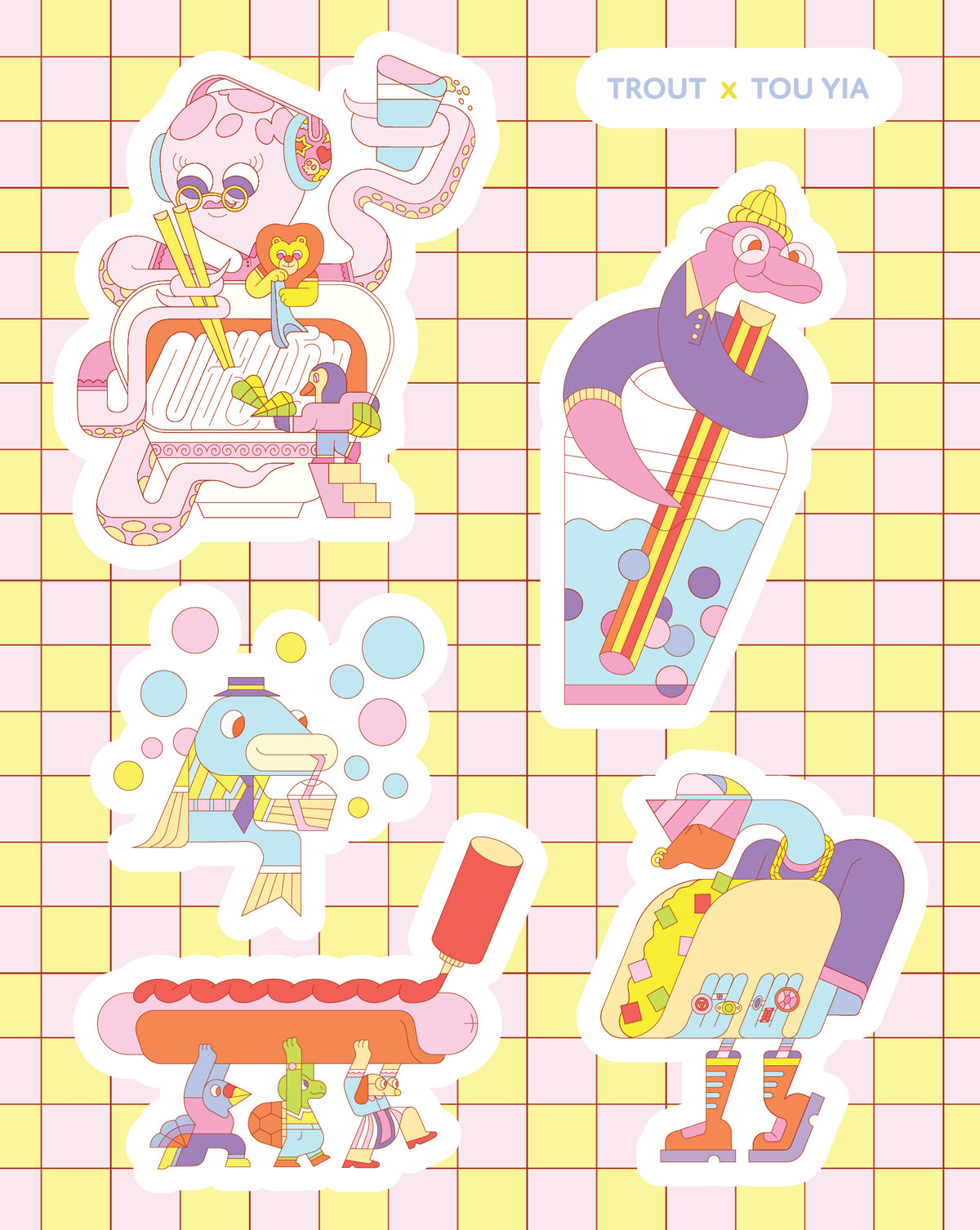 Sticker Sheet - Tou x TMA