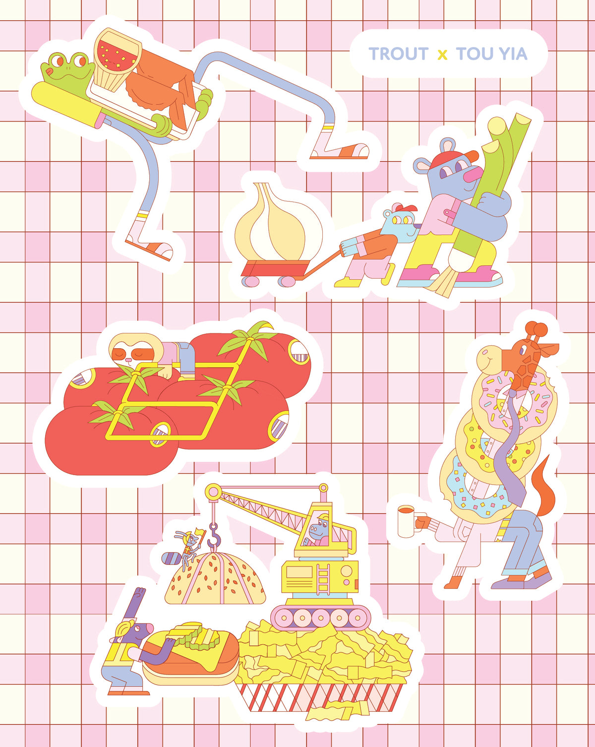 Sticker Sheet - Tou x TMA
